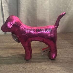 PINK Victoria's Secret Metallic Pink Dog